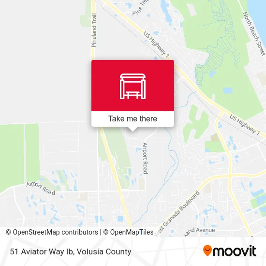 51 Aviator Way Ib map