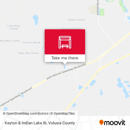 Keyton & Indian Lake  Ib map