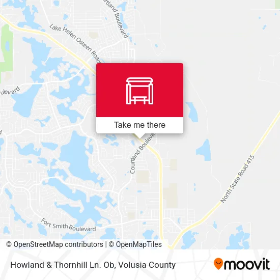 Mapa de Howland & Thornhill Ln. Ob