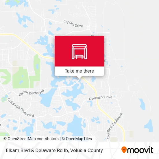 Elkam Blvd & Delaware Rd Ib map