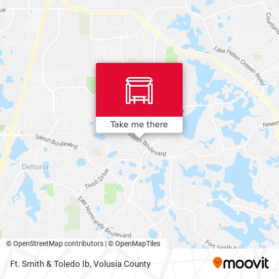 Ft. Smith & Toledo Ib map