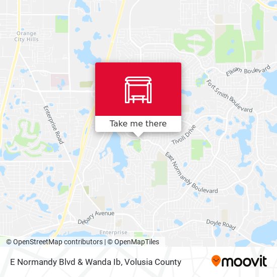 Mapa de E Normandy Blvd & Wanda Ib