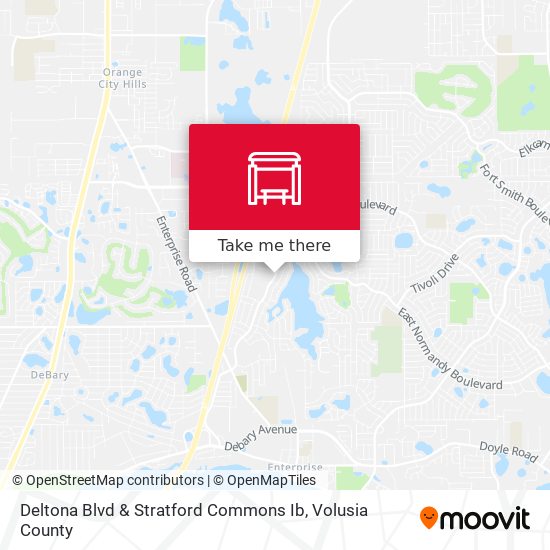 Mapa de Deltona Blvd & Stratford Commons Ib