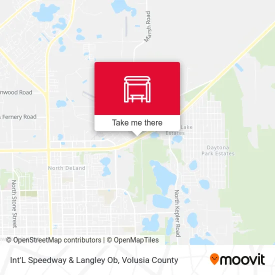 Int'L Speedway & Langley  Ob map