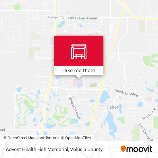 Mapa de Advent Health Fish Memorial