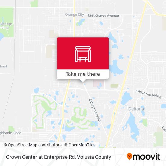 Crown Center at Enterprise Rd map
