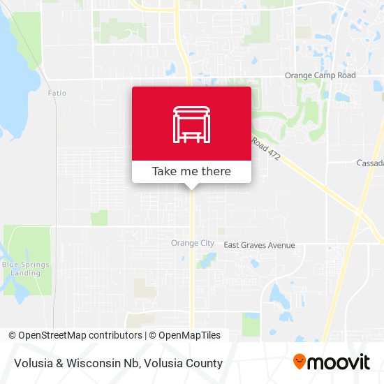 Volusia & Wisconsin Nb map