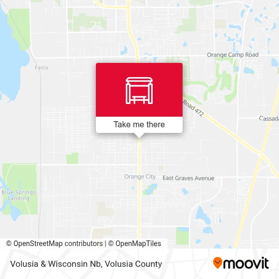 Volusia & Wisconsin Nb map