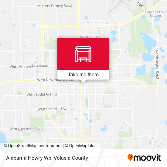 Mapa de Alabama  Howry Wb