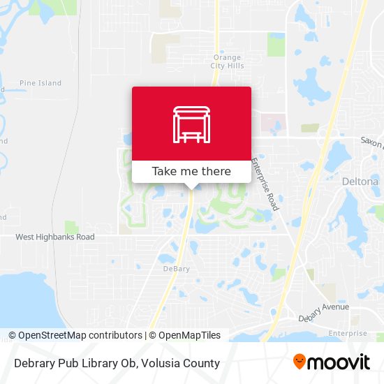 Debrary Pub Library Ob map