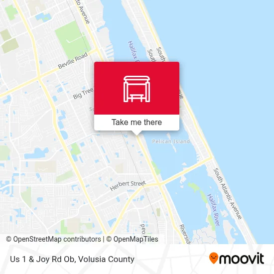 Us 1 & Joy Rd Ob map