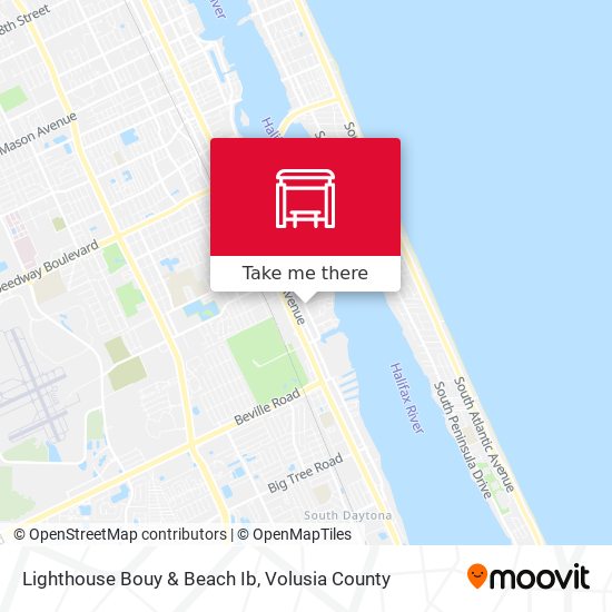Lighthouse Bouy & Beach Ib map