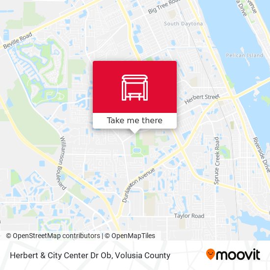 Herbert & City Center Dr Ob map
