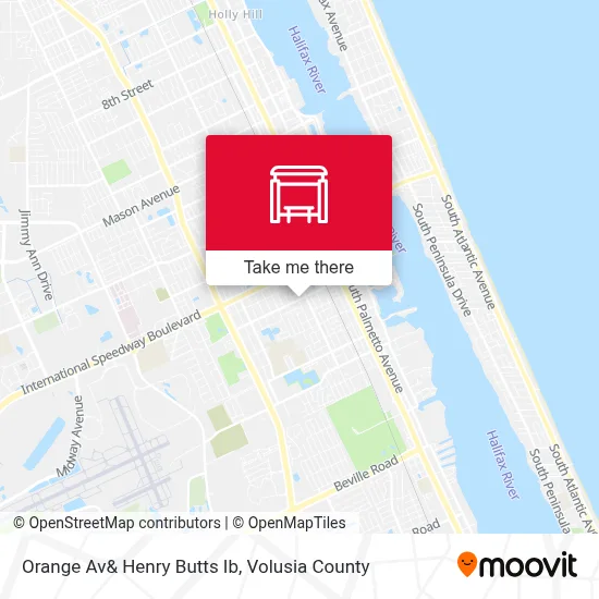 Orange Av& Henry Butts Ib map