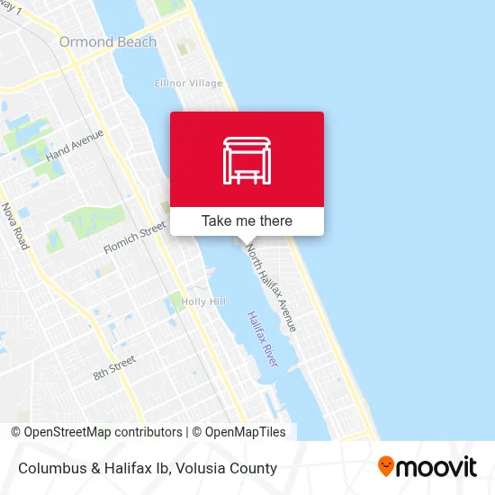 Columbus & Halifax Ib map