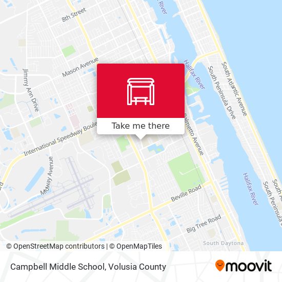Campbell Middle School map