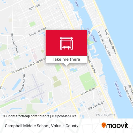 Mapa de Campbell Middle School