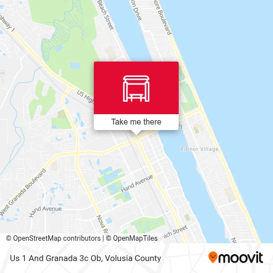 Us 1 And Granada 3c Ob map