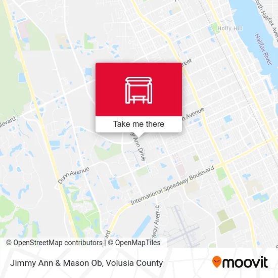 Jimmy Ann & Mason Ob map