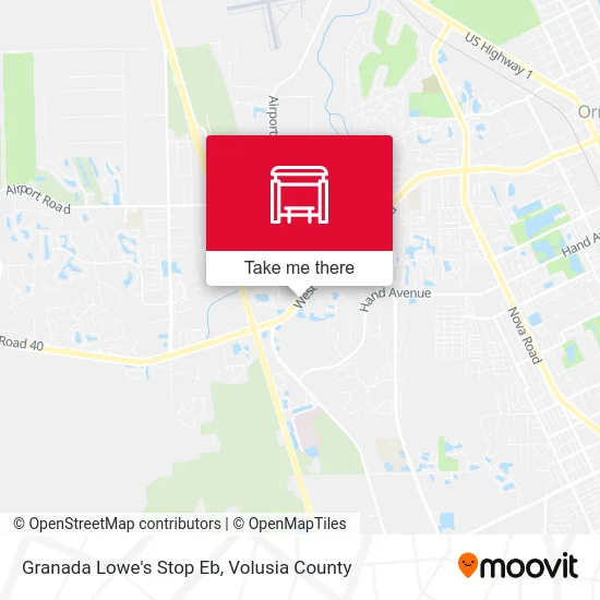Granada Lowe's Stop  Eb map