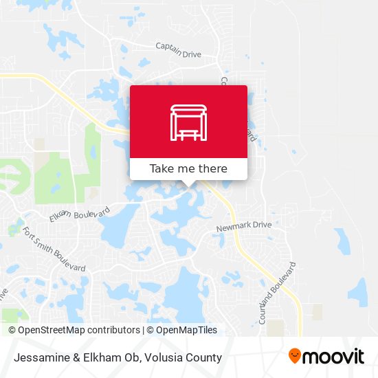 Jessamine & Elkham Ob map