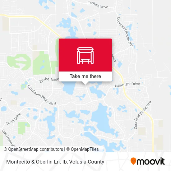 Montecito & Oberlin Ln. Ib map
