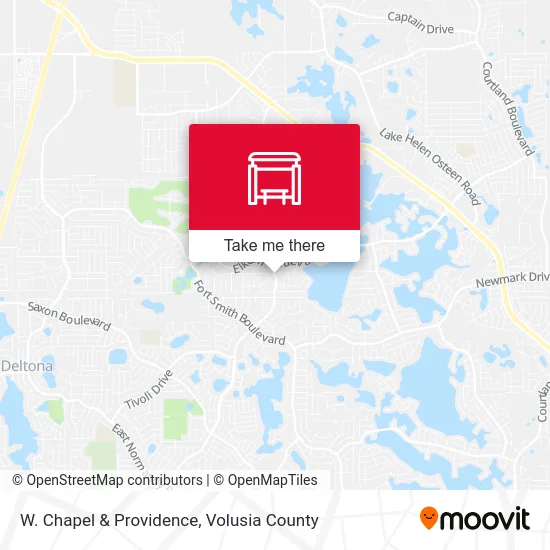 W. Chapel & Providence map