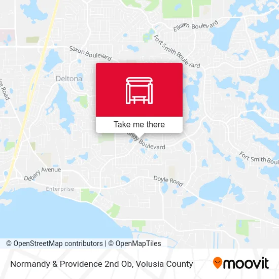 Normandy & Providence 2nd Ob map