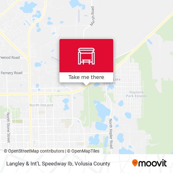 Langley & Int'L Speedway Ib map