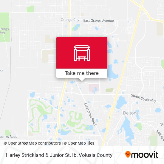 Harley Strickland & Junior St. Ib map