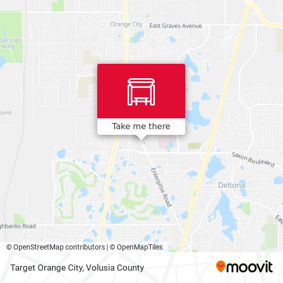 Target Orange City map
