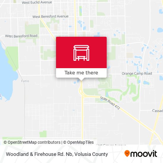 Woodland & Firehouse Rd. Nb map