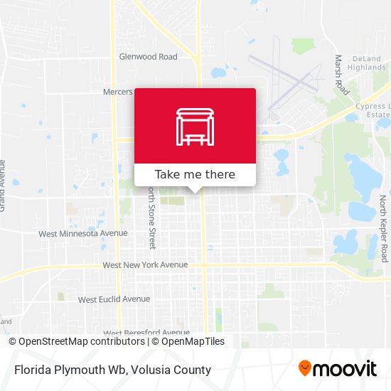 Florida  Plymouth  Wb map
