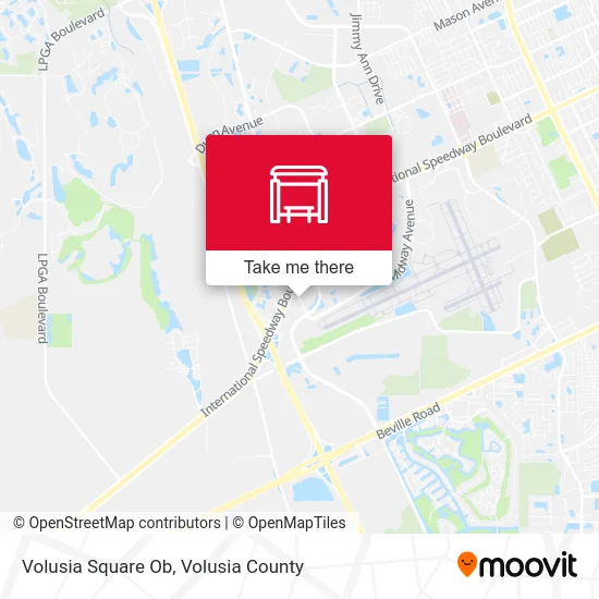 Volusia Square Ob map