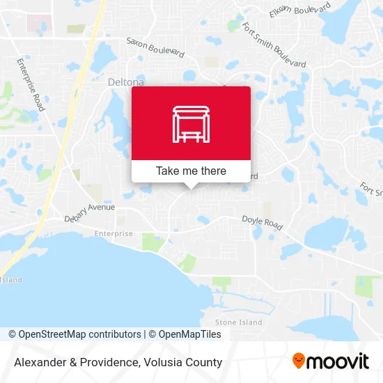 Alexander & Providence map