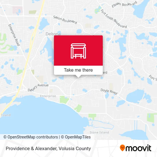 Providence & Alexander map