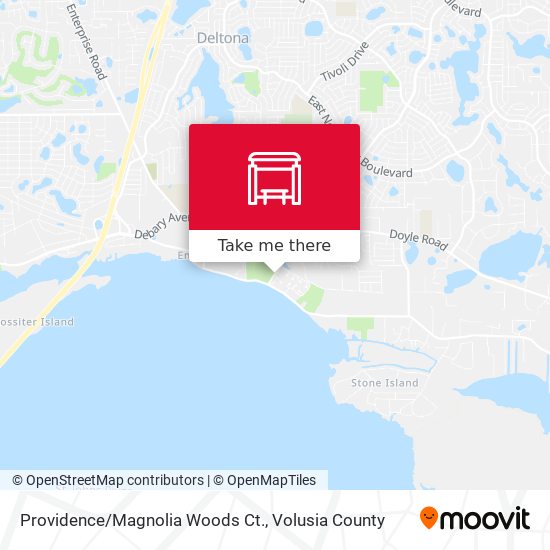 Providence/Magnolia Woods Ct. map