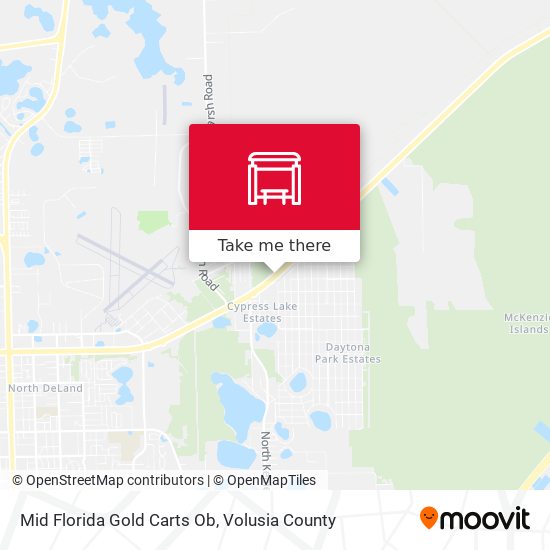 Mid Florida Gold Carts  Ob map