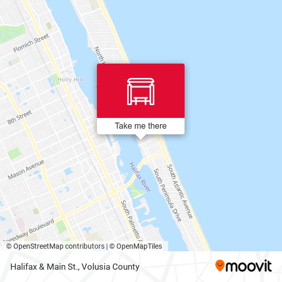 Halifax & Main St. map