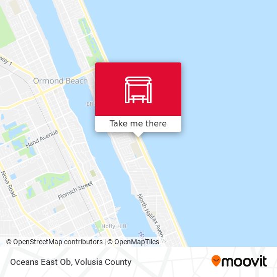 Oceans East Ob map