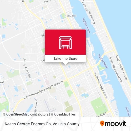 Keech  George Engram Ob map