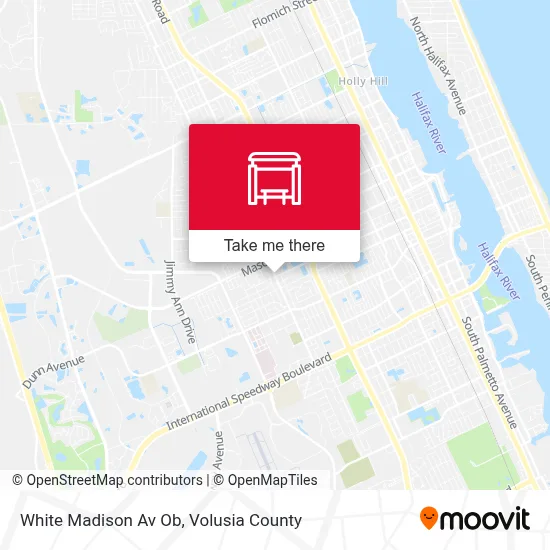 White   Madison Av Ob map