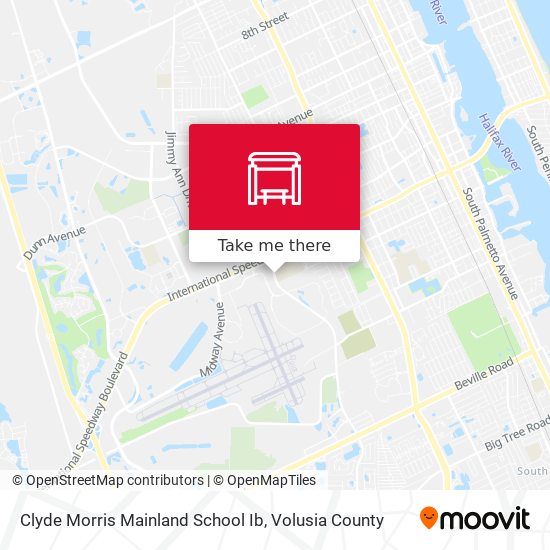 Clyde Morris   Mainland School Ib map