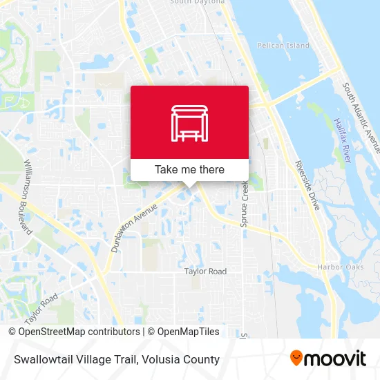 Swallowtail  Village Trail map