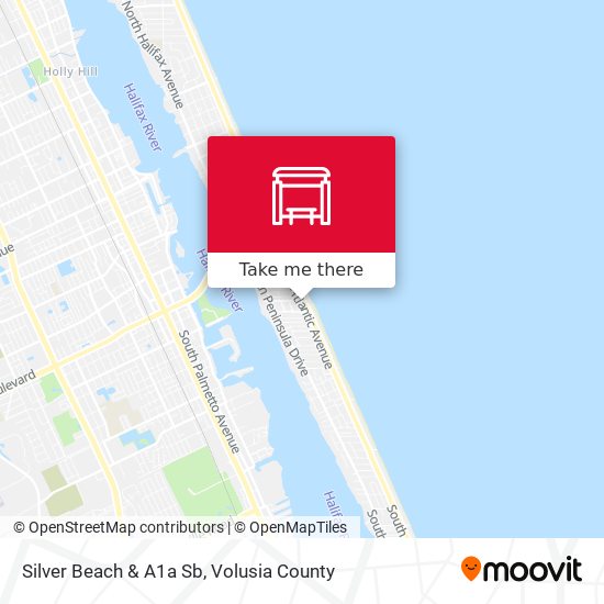 Silver Beach & A1a Sb map