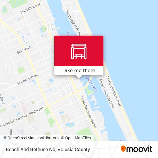 Beach And Bethune Nb map