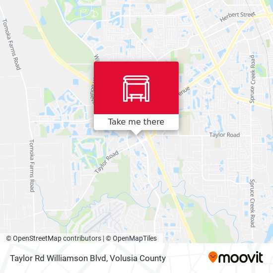 Taylor Rd  Williamson Blvd map