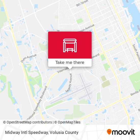 Midway  Intl Speedway map