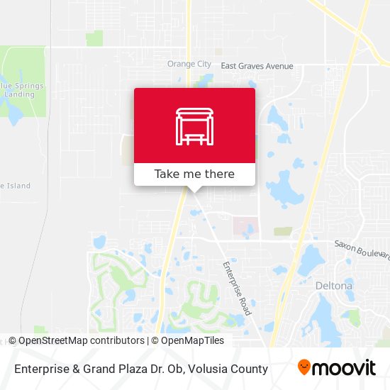 Enterprise & Grand Plaza Dr. Ob map