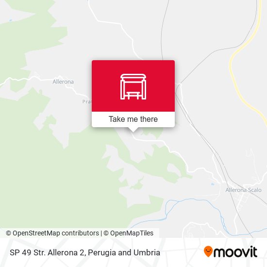 SP 49  Str. Allerona 2 map